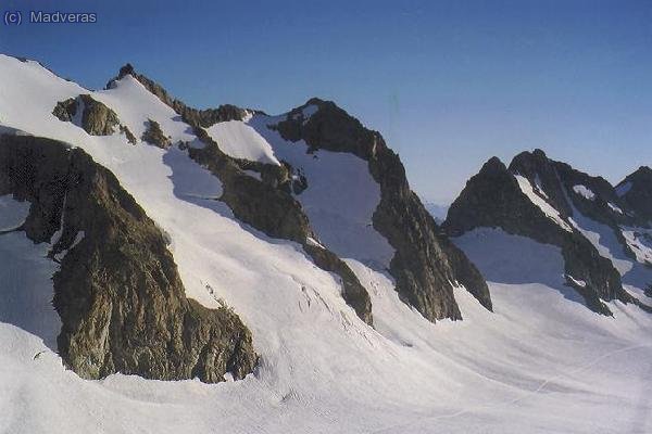 Muntanyetes del Glacier Blanc.