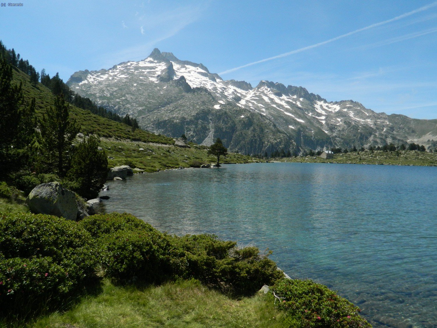 Panorama completo desde el Lac d