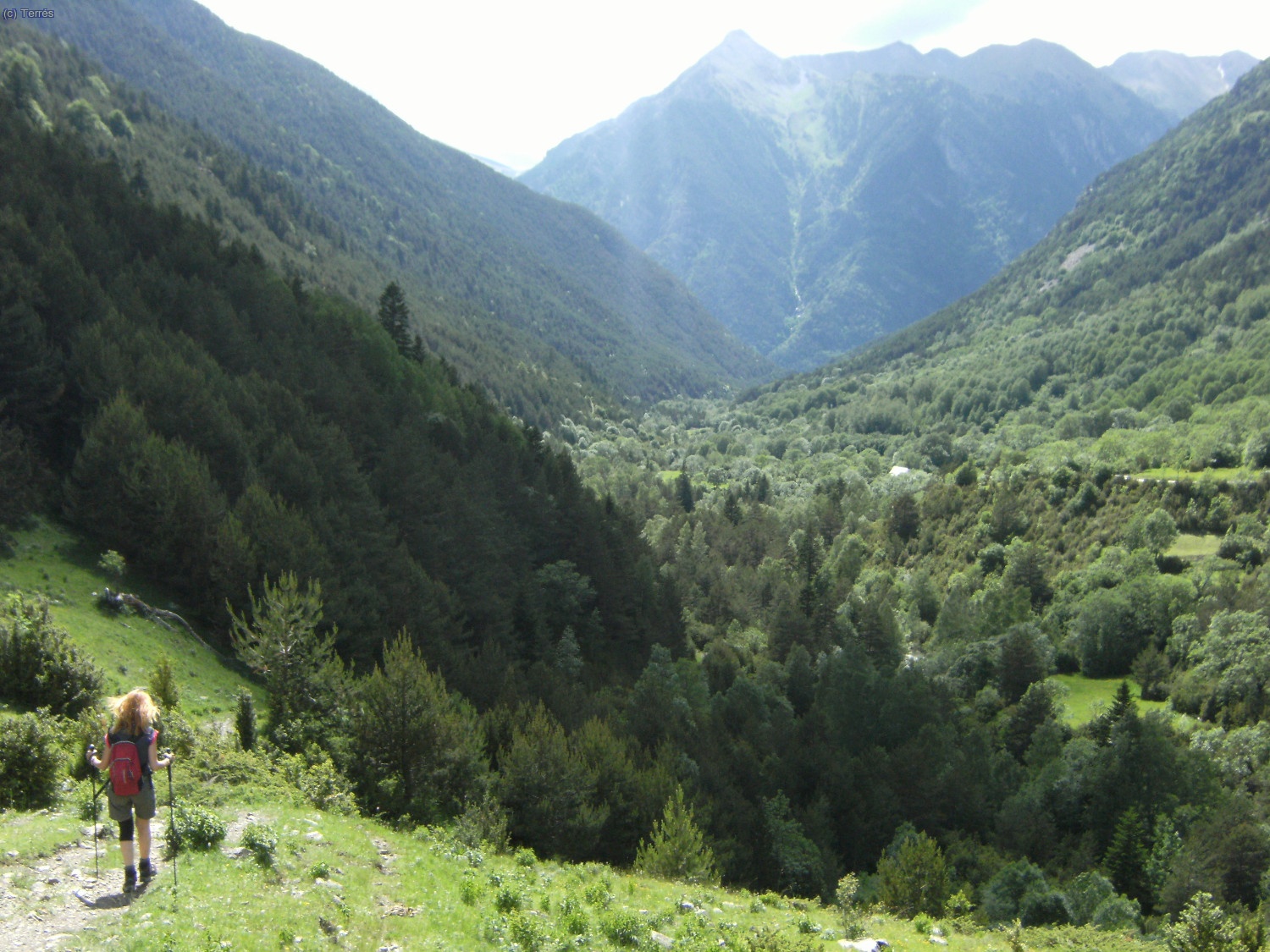 Valle de Sant Nicolau y pico l