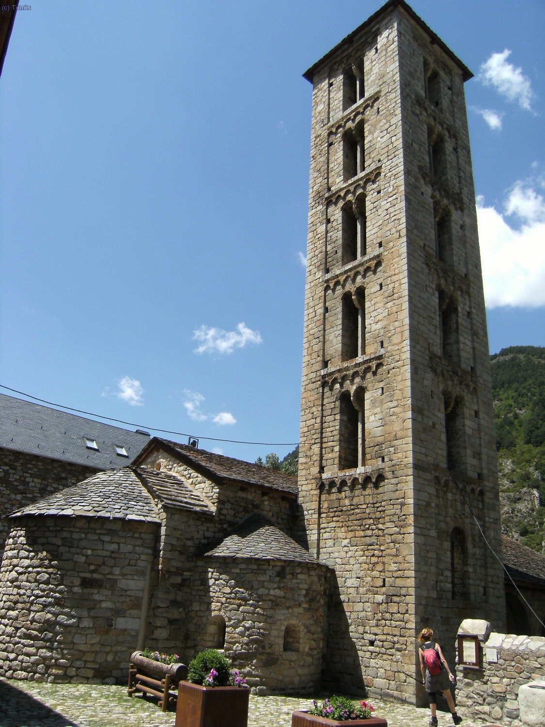 Iglesia románica de Santa Eulalia en Erill la Vall