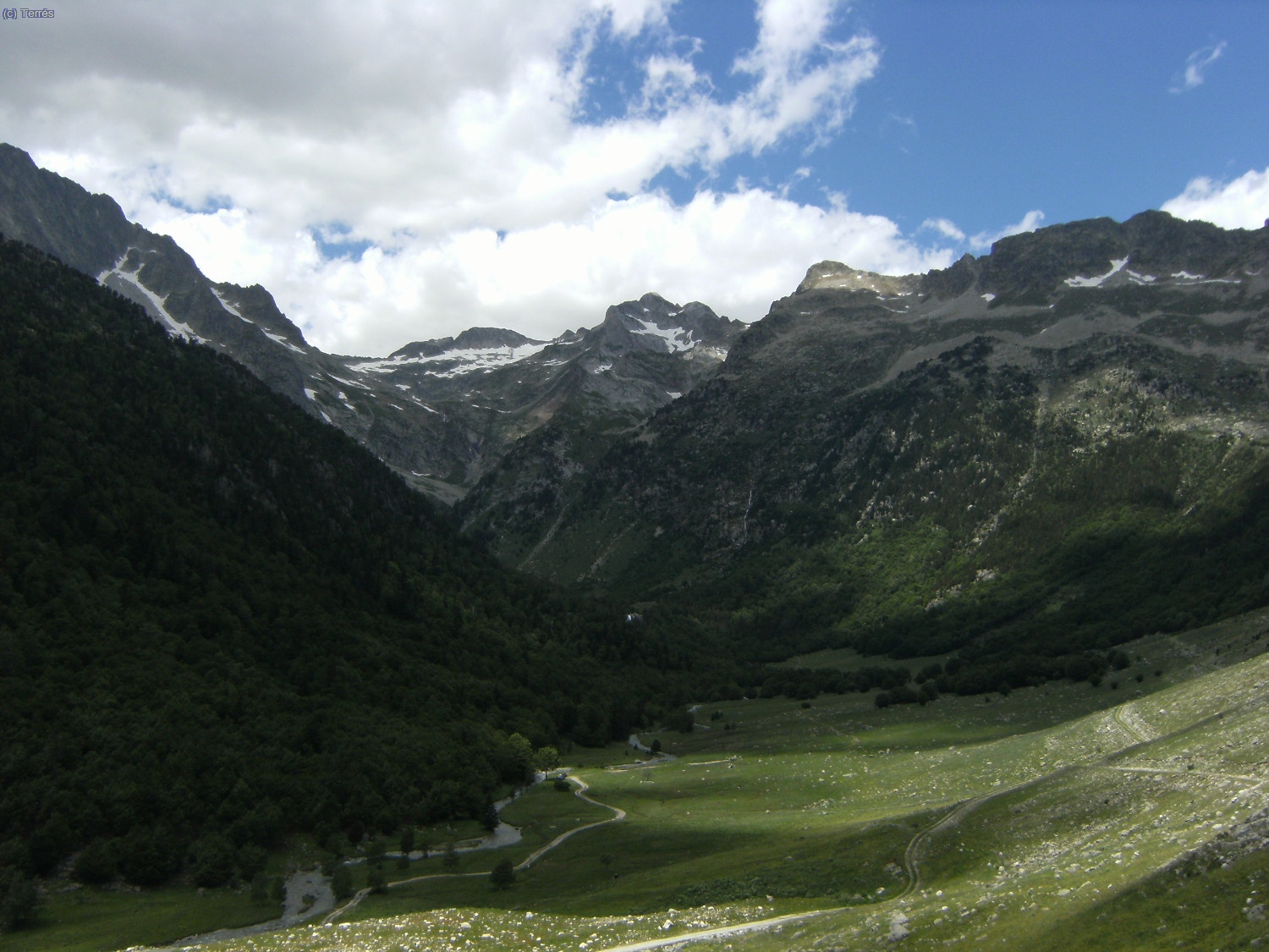 Valle de Mulieres, alto Valle de Barrabés