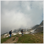 Nos dirigimos hacia el Portillon de Benasque)