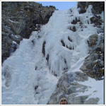Contento por la escalada)