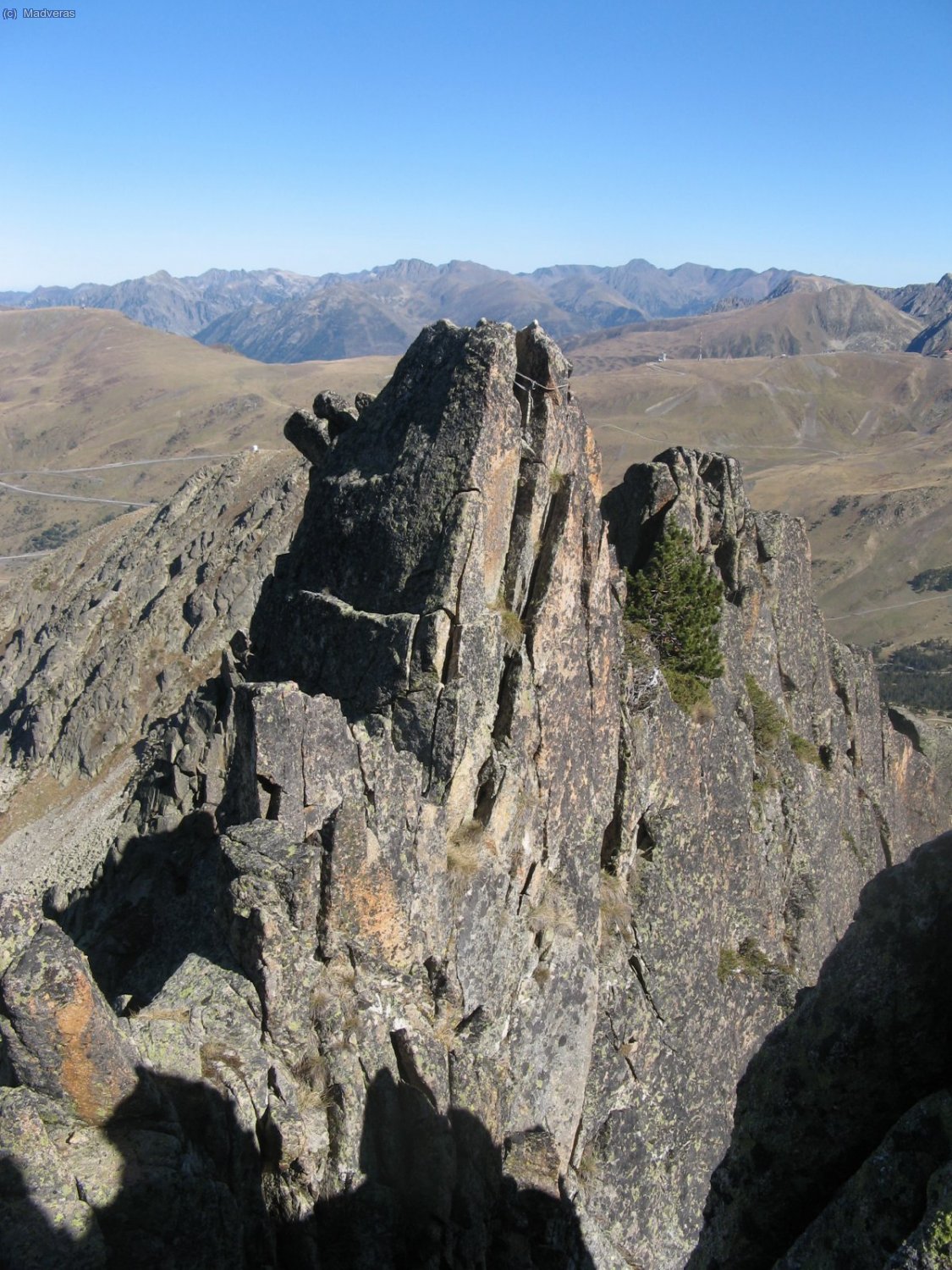 Vista del destrepe