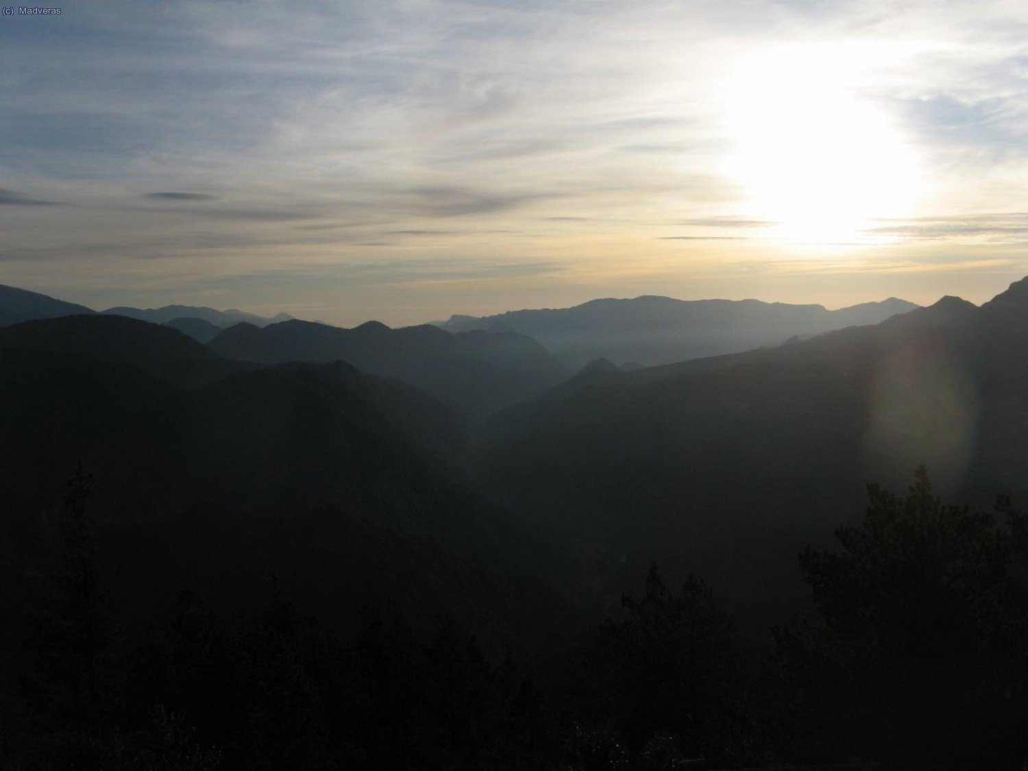 Surt el sol al mirador de Gresolet