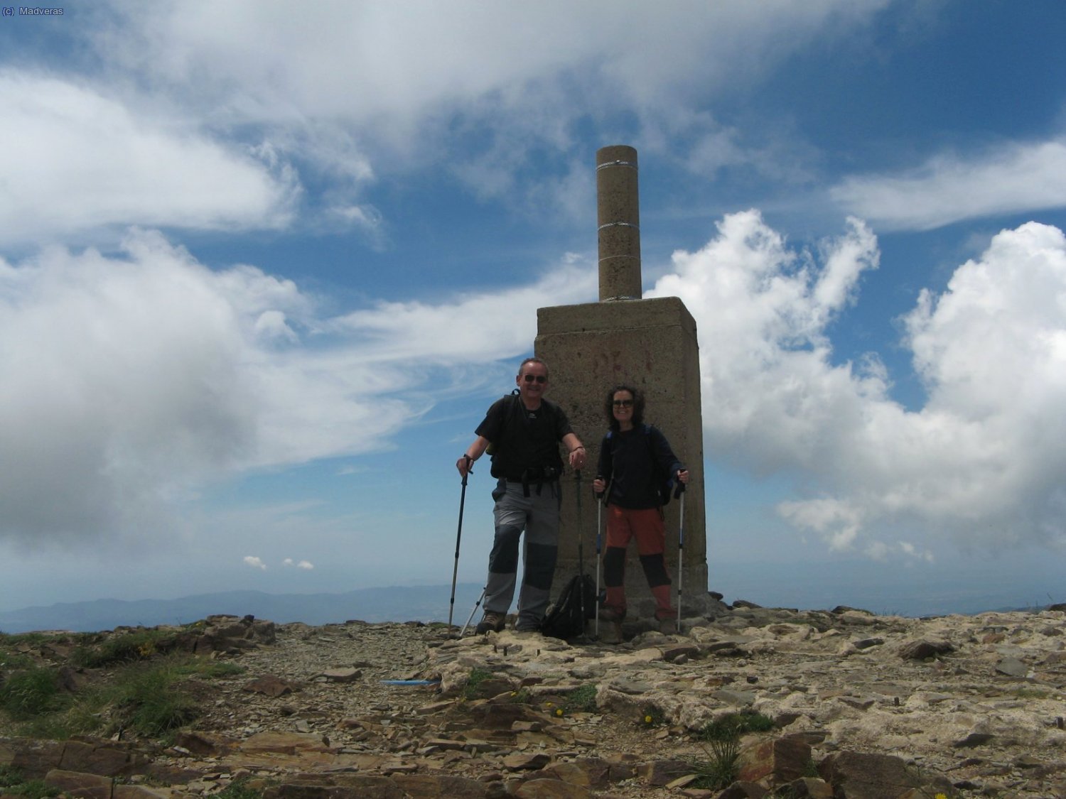 Mis padres en la cima del Tur&oacute; del Home