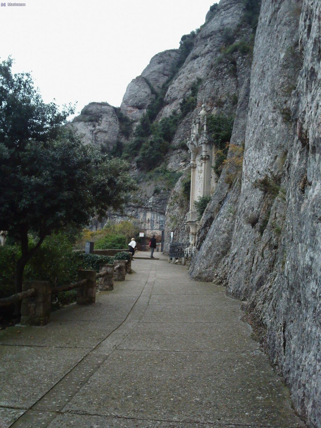Me arrejunto con el camino que viene del monasterio