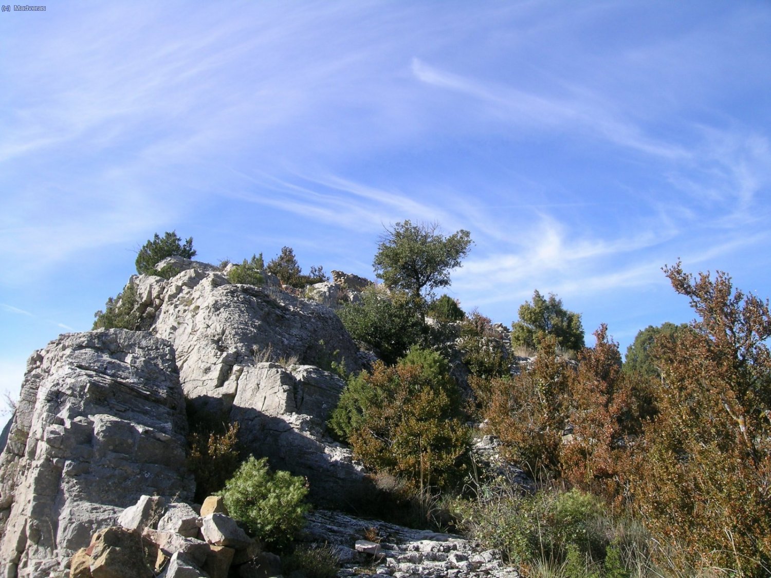 Arribant a les runes del Castell