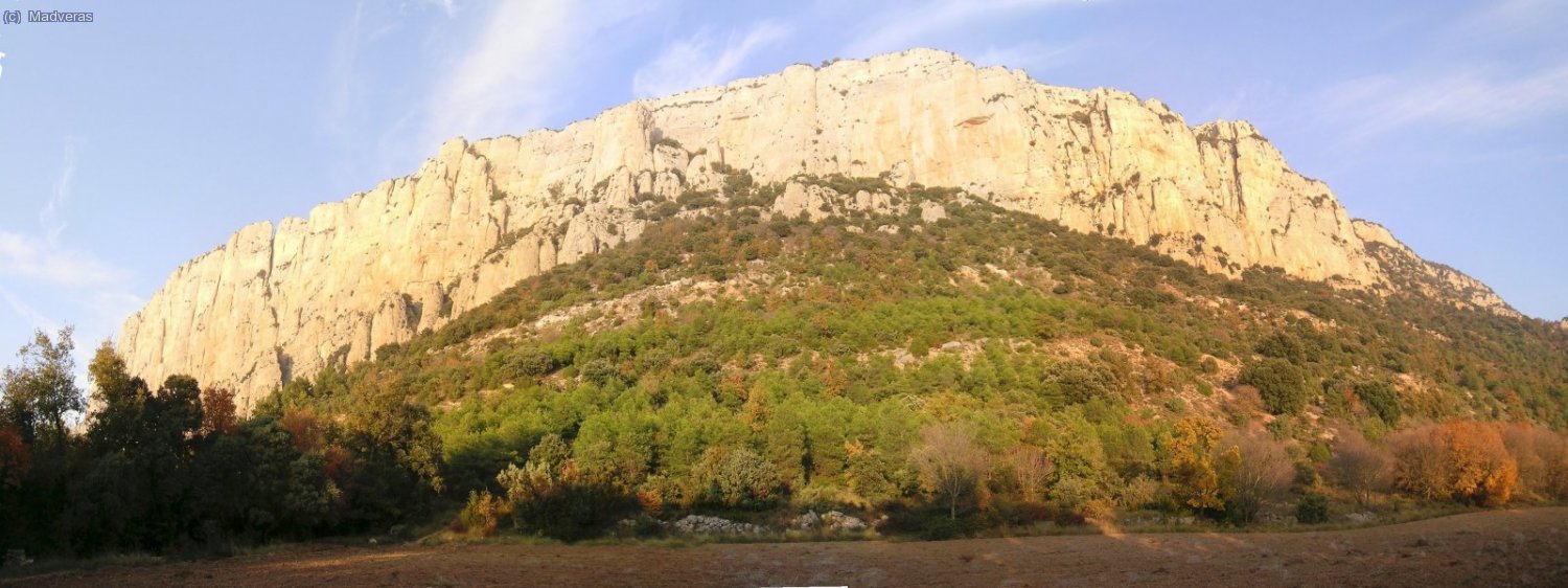 La mateixa panoramica del mat&iacute;, ara al capvespre