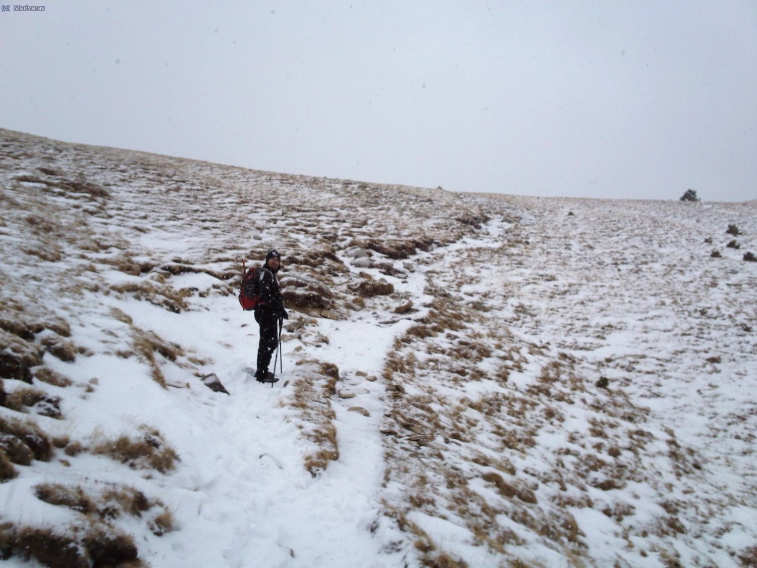 Hay muy poquita nieve