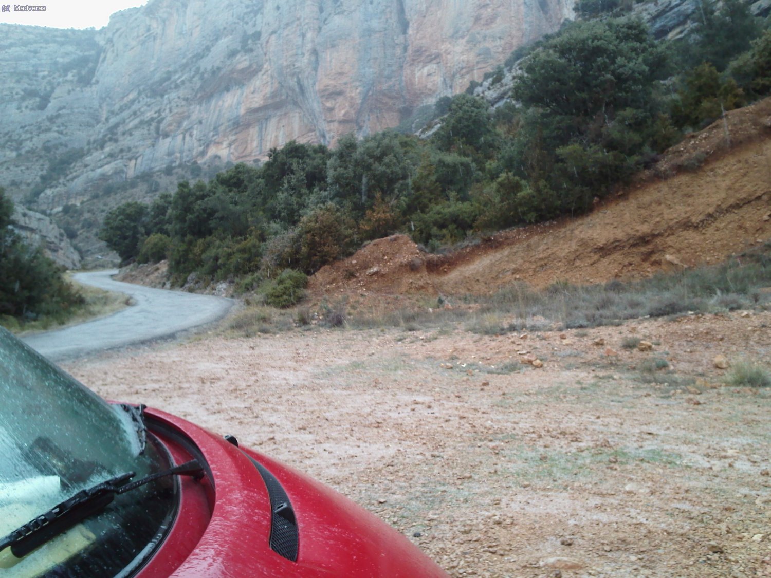Solo llegar se nos pone a nevar