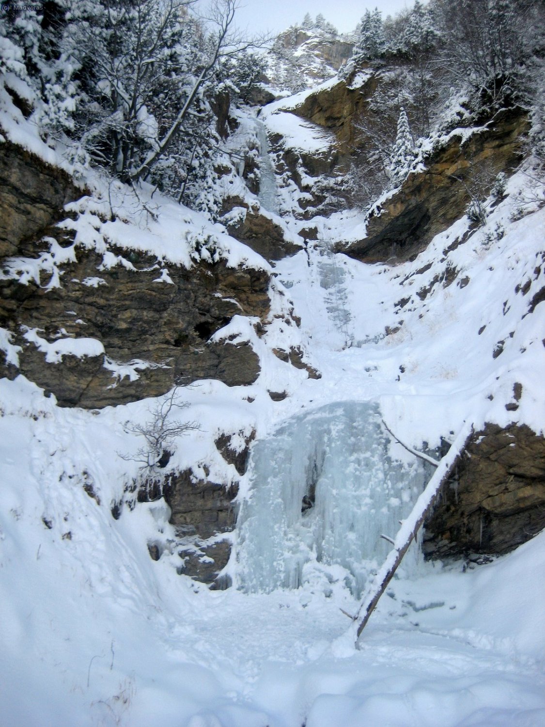 Cascada del Arbret con la salida cachonda