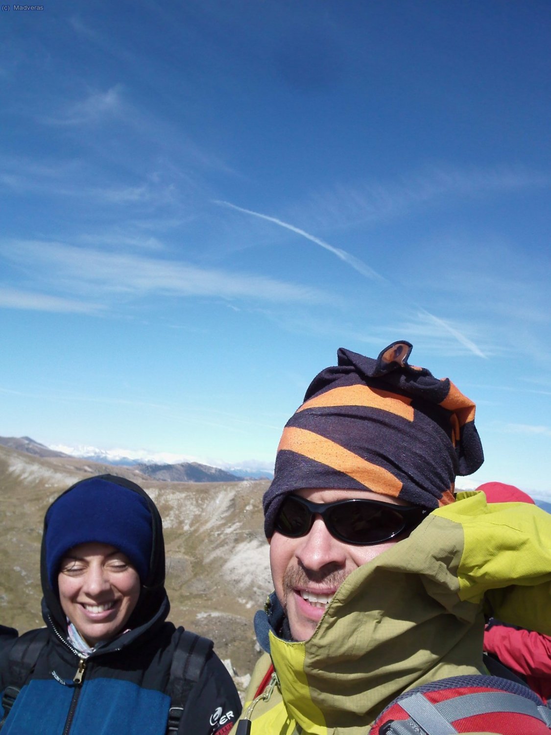 Intento de ABT fustrado por el viento, solo salimos Silvia y yo