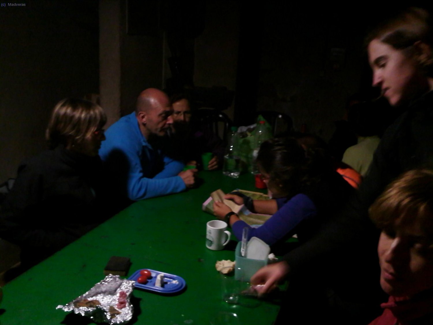 En el "briefing" antes de ir a dormir para dejar todo bien preparado para el d&iacute;a siguiente
