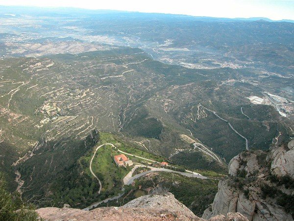 Bonita vista amedida que subimos