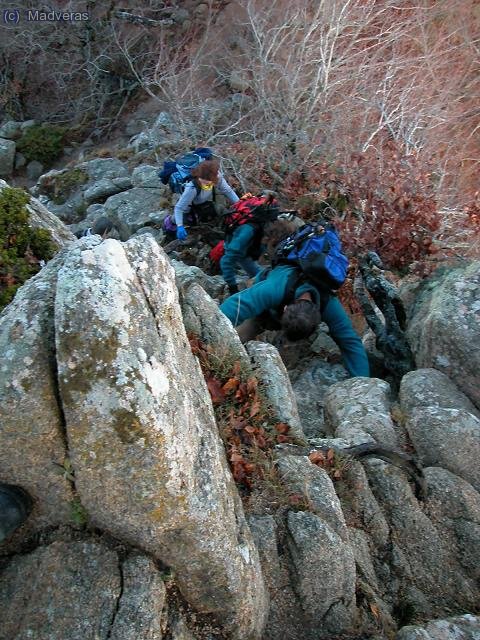 Empieza la trepada...