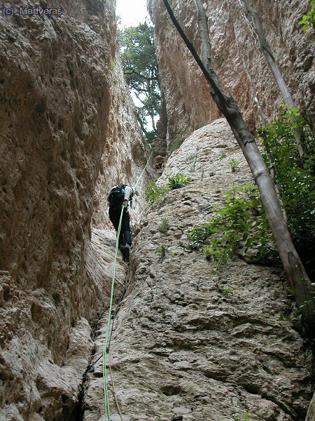 Nuria en el segon rapel
