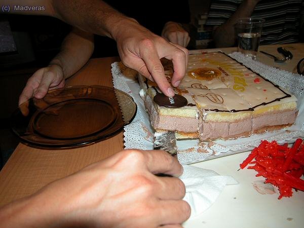 Quien quiere un trozo???