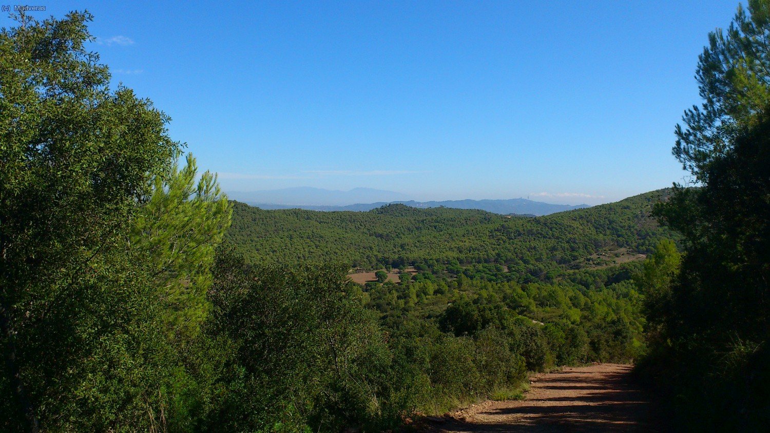 Se ve el Montseny..