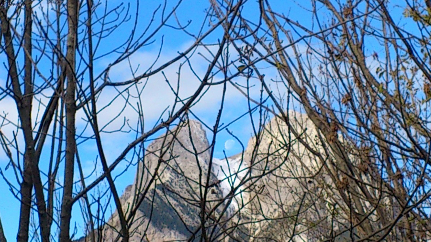 La lluna ens ve a veure des de l