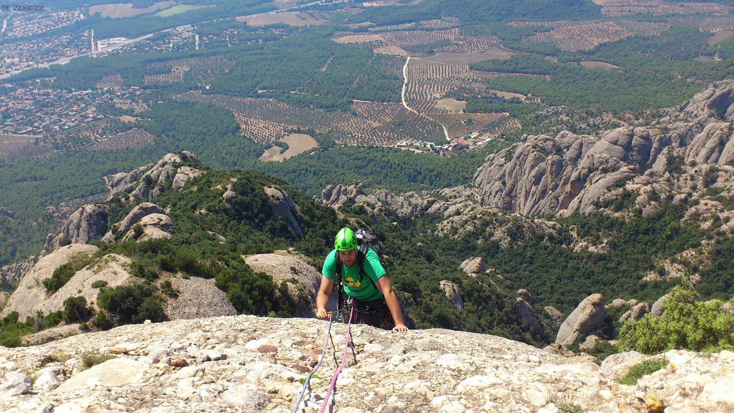 En Phosks arribant a cim.