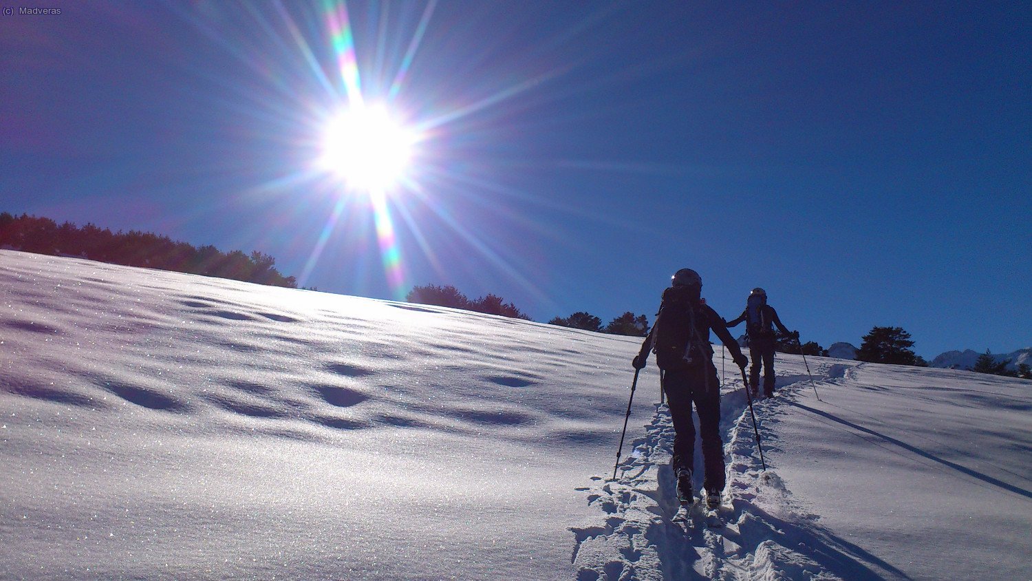 Eso si, un dia i una neu ESPECTACULAR! 