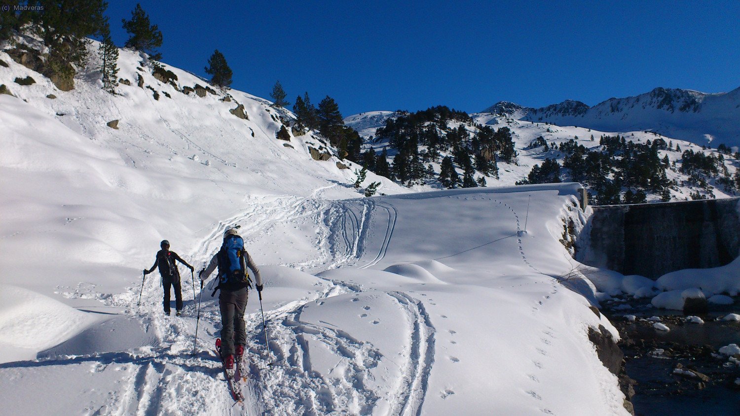 Arribant al primer estany 