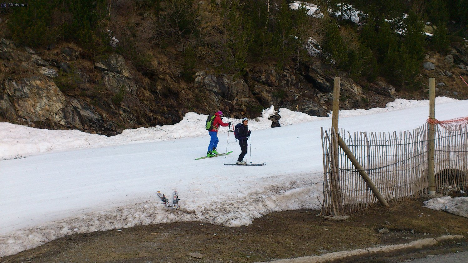 Empezamos a foquear desde la misma furgo :) 