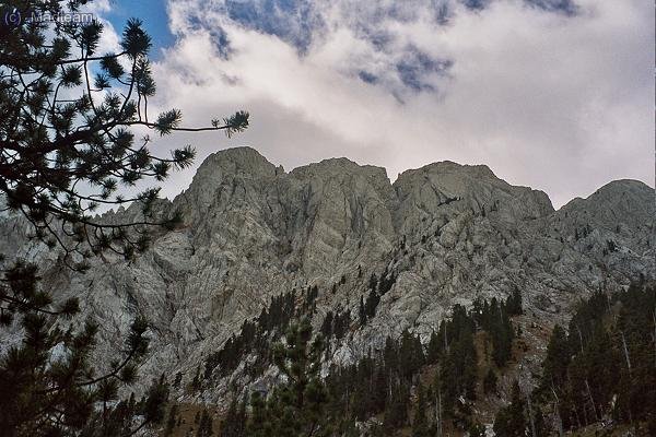 El Pollegó superior y la cresta