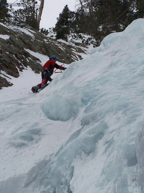 Ahora sube Jordi. Foto: DavidP