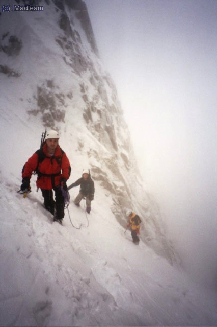 Unos de los mejores tramos de la via.