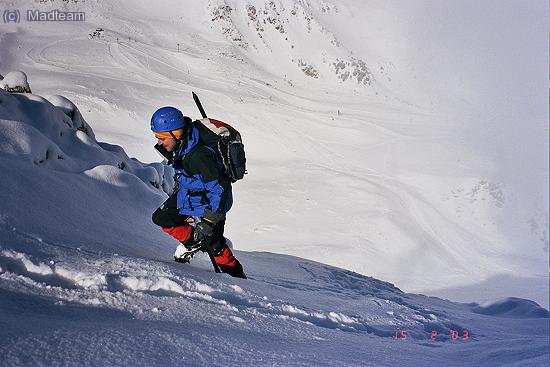 Ivan (Lorco) en los últimos metros. foto: DANI