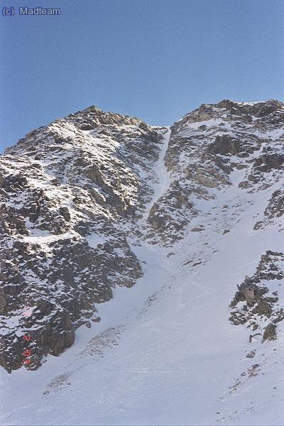 El corredor Occidental del Fajol Petit. foto: DANI