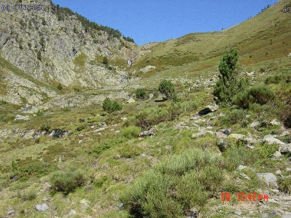 pleta plaomera y subida al estany