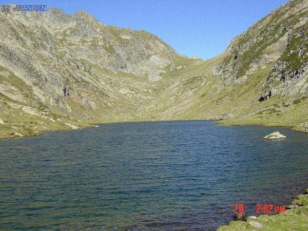 primera vista del estany del port