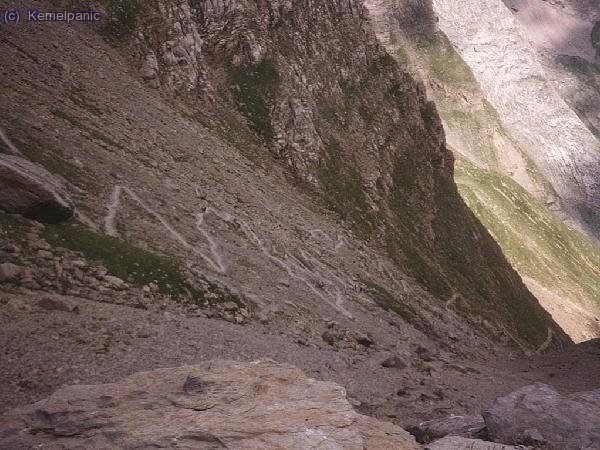 Camino del Balcón de Pineta - Desde arriba