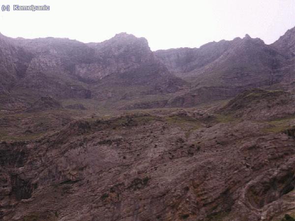 Camino al Balcón de Pineta - Desde abajo