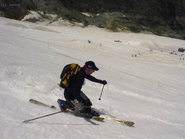 Telemark a Saas Fee