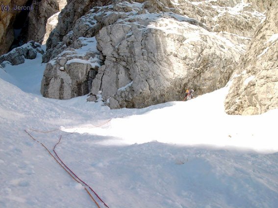 Entrando en el tramo de 45º