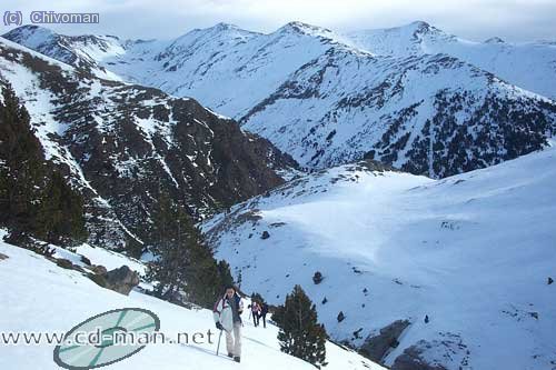 Que bonito paisaje, eso si mucho frio.