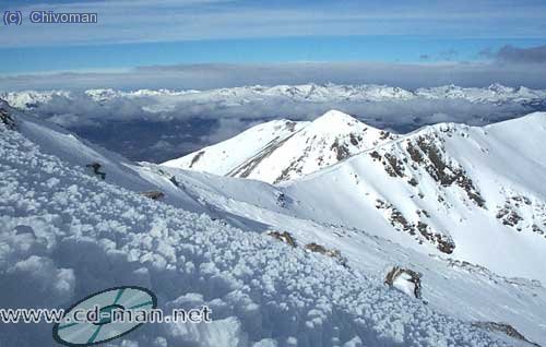 Para hacer esta foto tuve que arrastrame por la nieve, buf!!