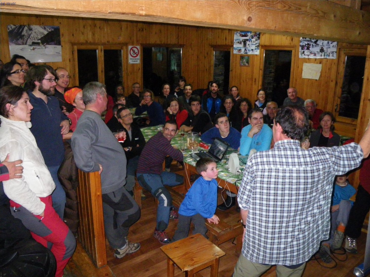 En Jan ens conta les seves aventures alpines.