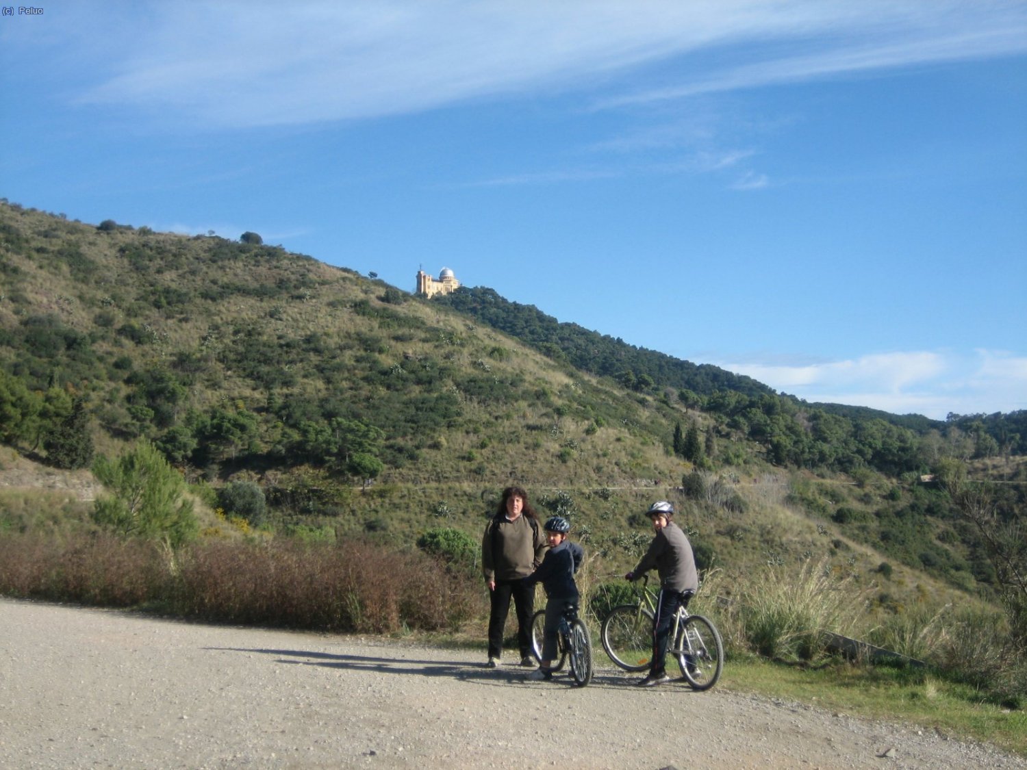 Zona planera que permet anar amb bicicleta.
