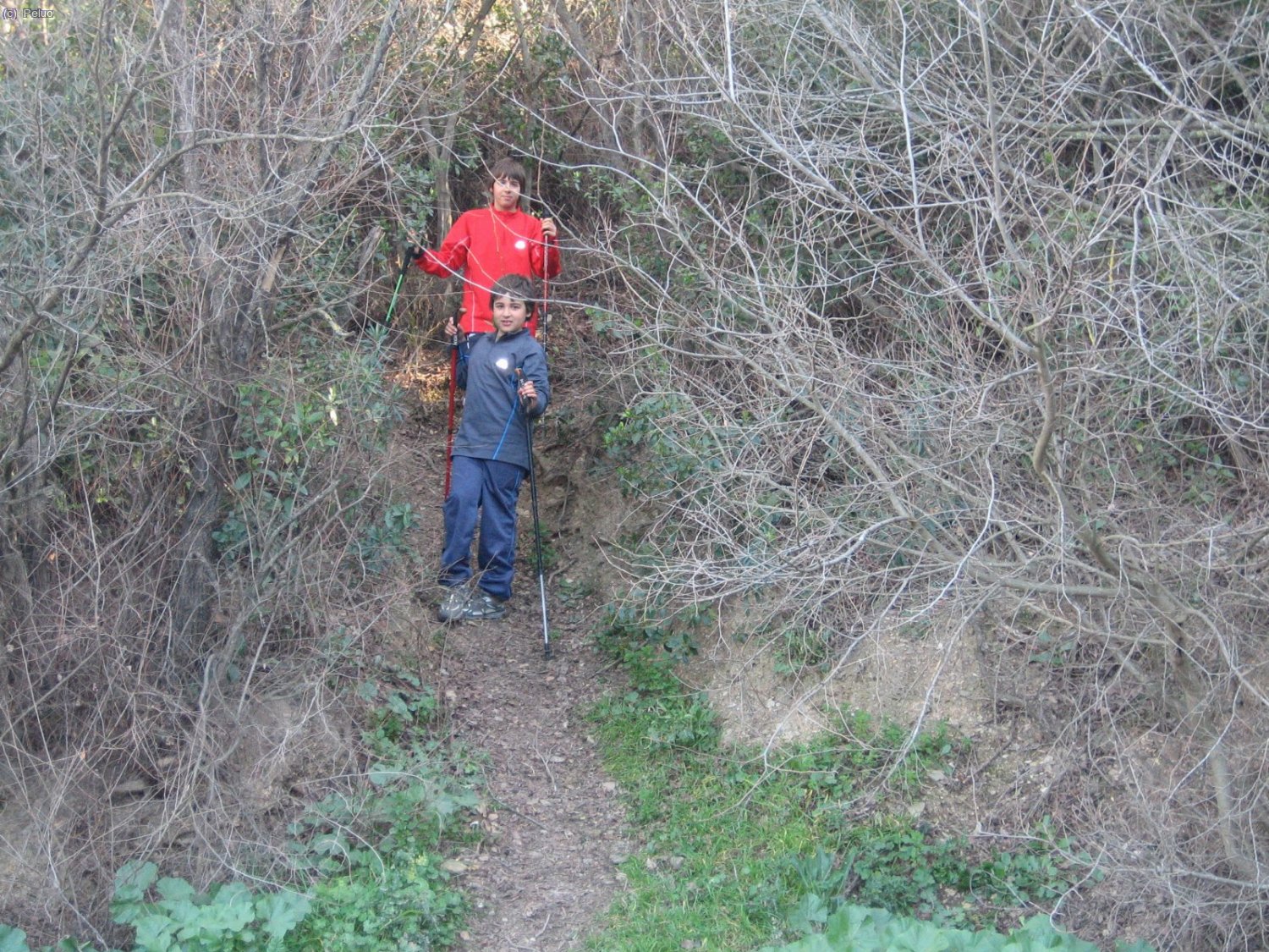 Inici de la 4arta Etapa. Aparcament de la Portella de Valldaura.