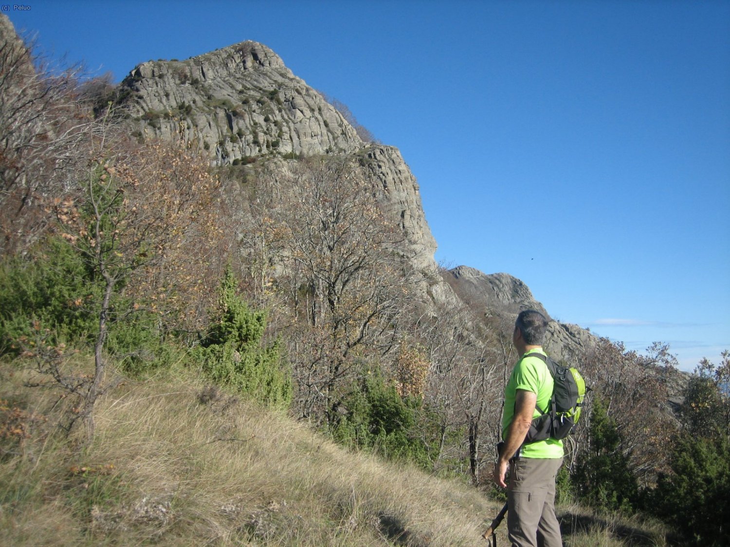Flanqueig per la banda soleia del Puigsacalm.