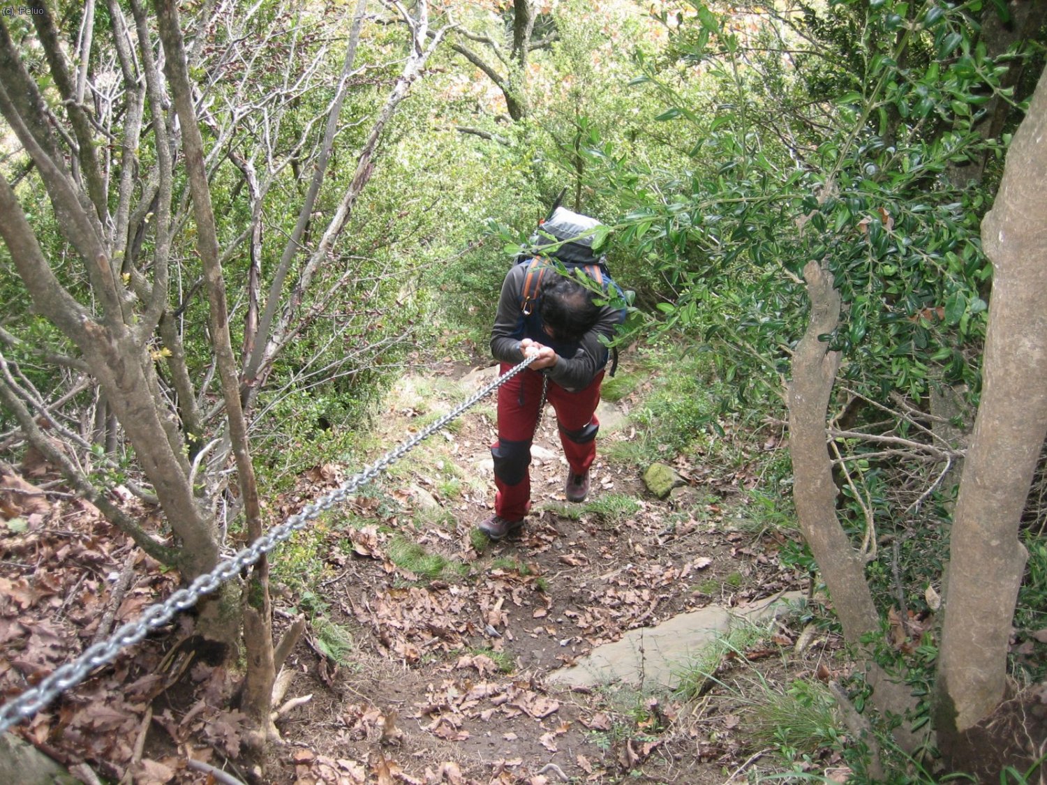 Passos de baixada...