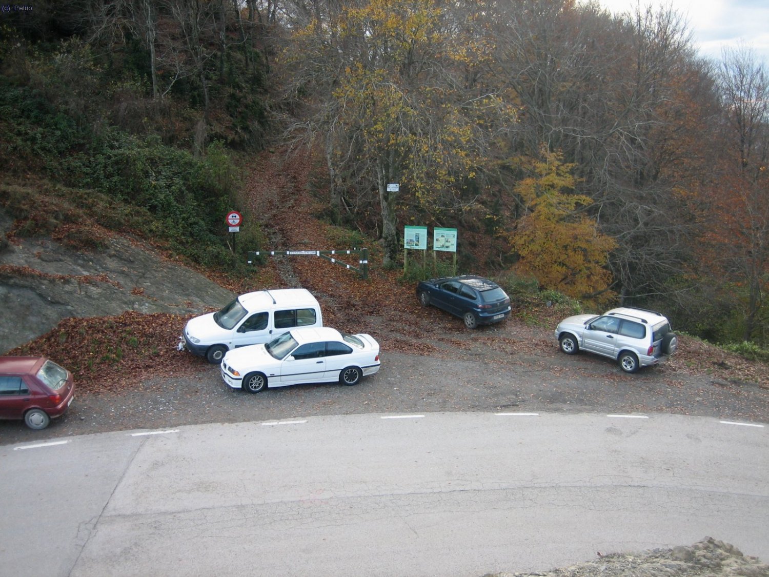 Fi de la ruta, de nou al coll de Bracons.