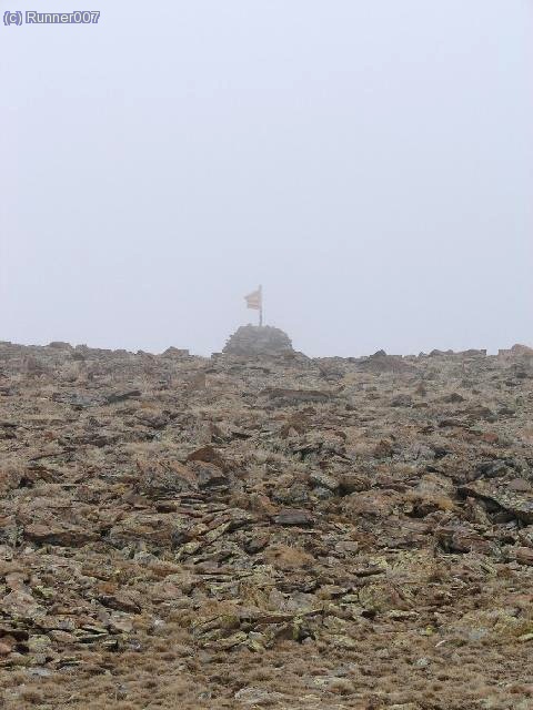 Al arribar a la Carbassa , la boira ens agafa.