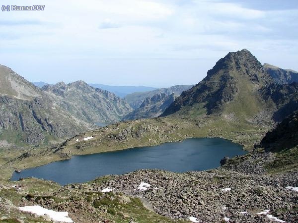 Estany Blau , i Pic que l´hi pren el nom .