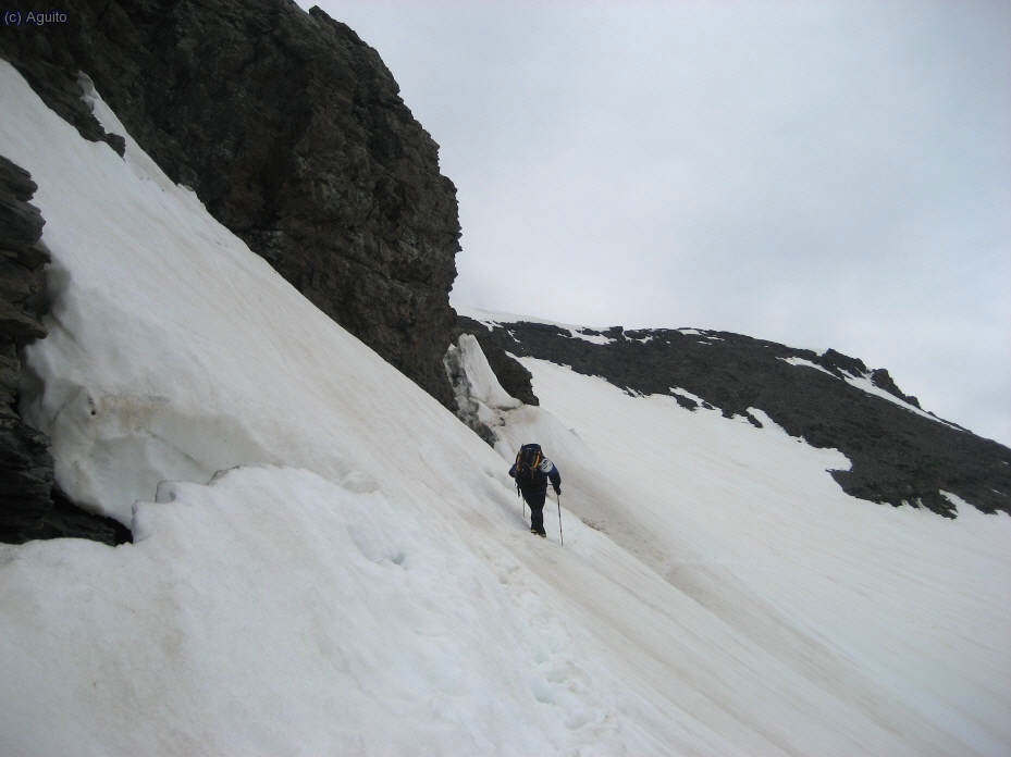 Sorteando las "rimayas de nieve"